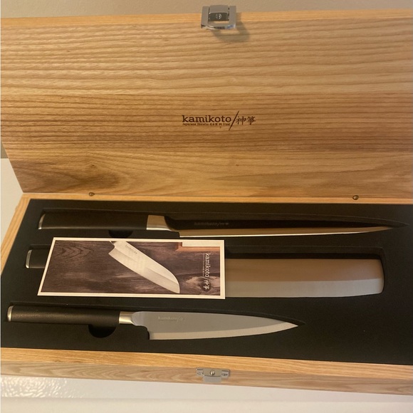Kamikoto Kitchen Brand New In Original Case Kamikoto Knife Set